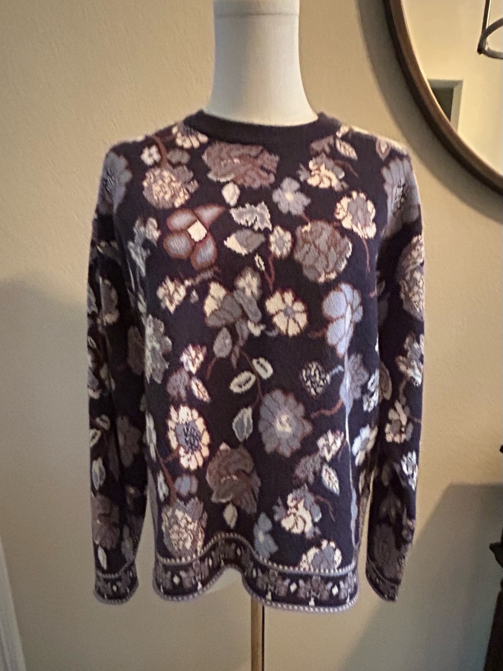 Floral Crewneck Sweater - Charlie-B